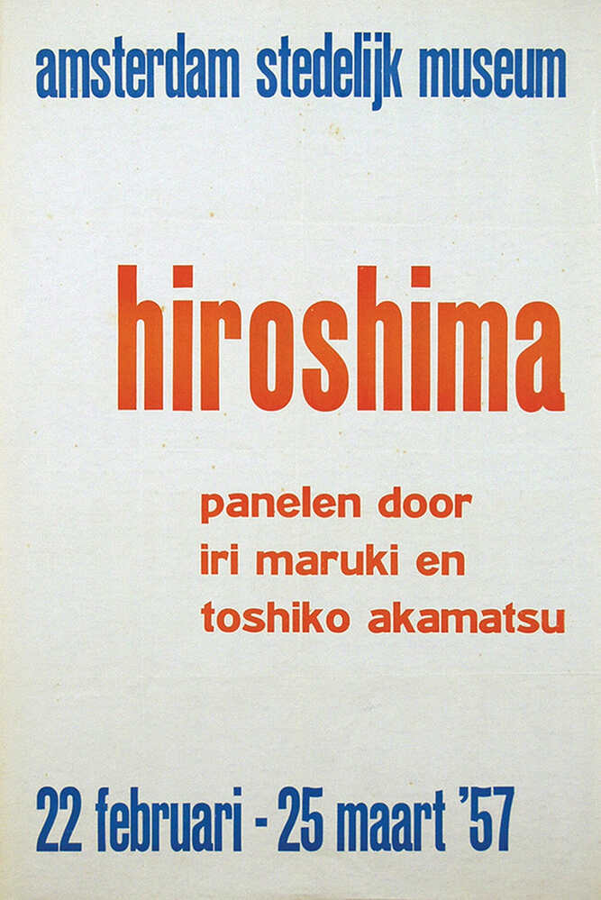 Hiroshima. Panelen door Iri Maruki en Toshiko Akamatsu