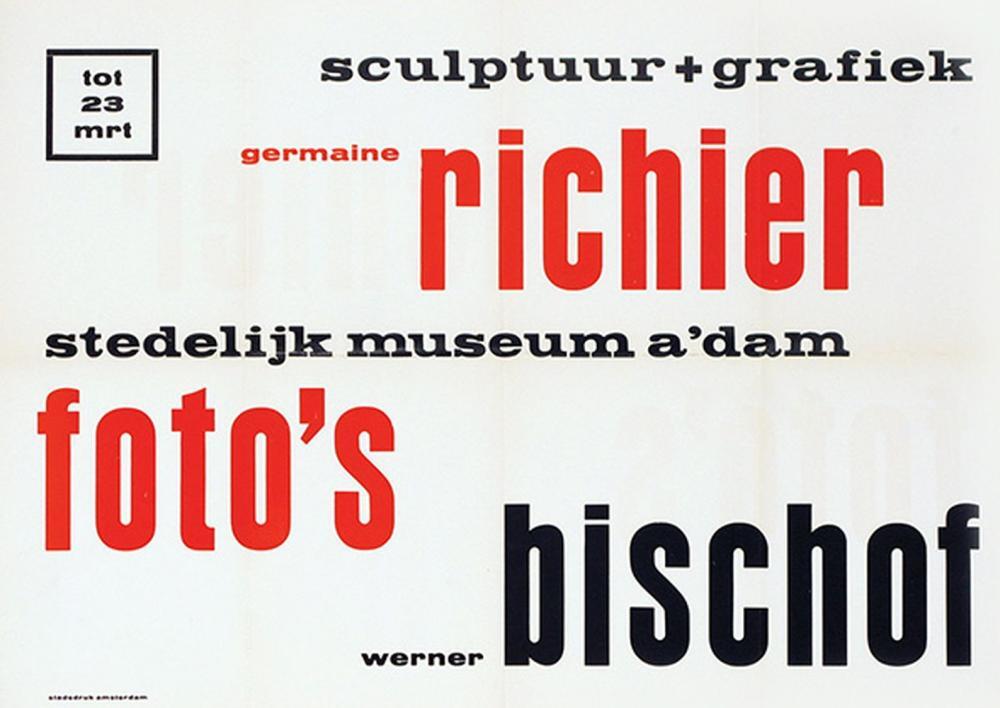 Sculptuur + grafiek Germaine Richier, Foto's Werner Bischof