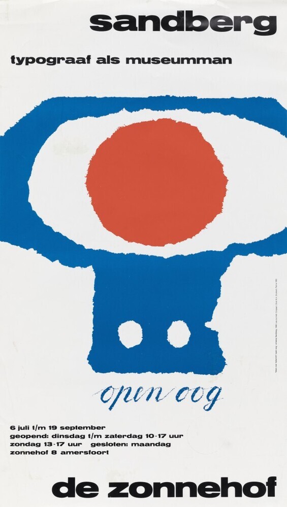 Sandberg, typograaf als museumman