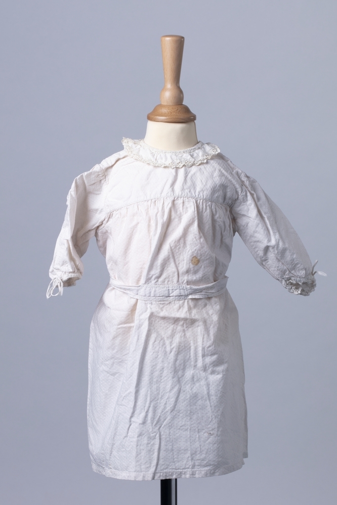 Kinderschortje met mouwen