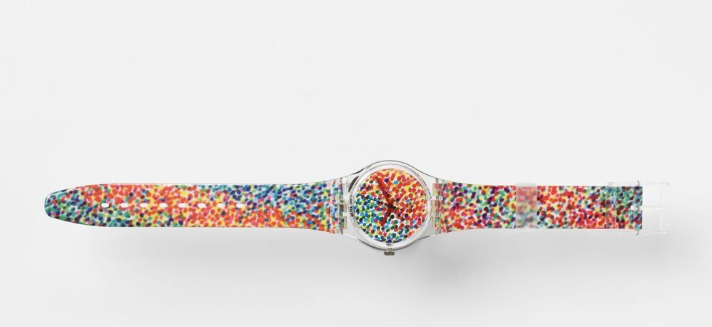 VERVALLEN Lots of Dots (Swatch-horloge type GZ 121 )