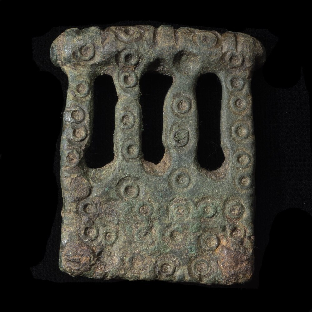 Bronzen riemtong (Oldörp)