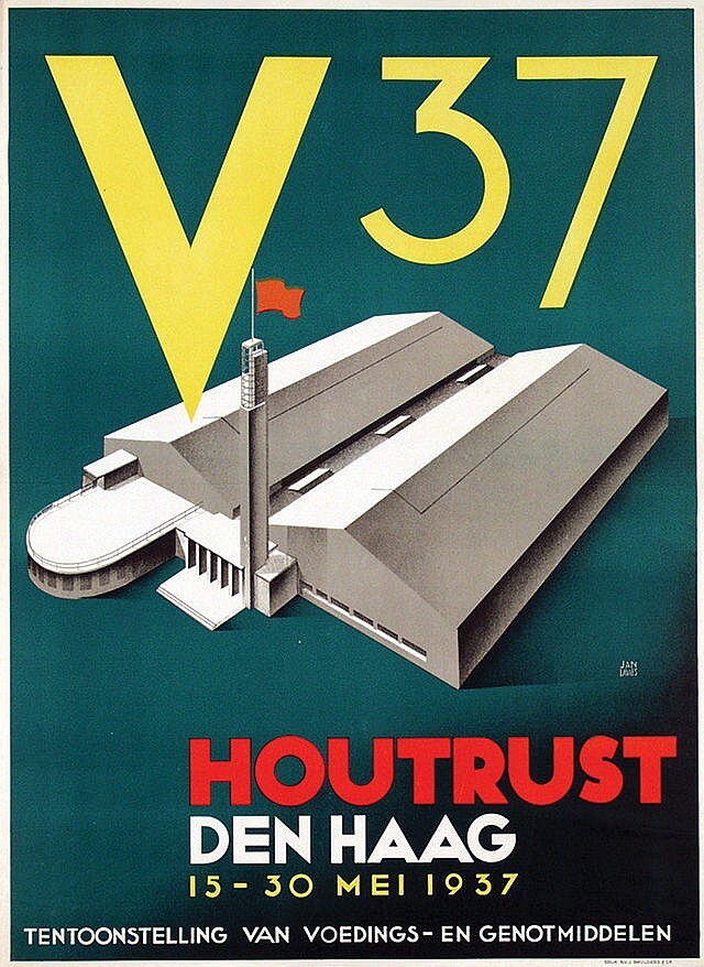 V37 Houtrust Den Haag Tentoonstelling Voedings- en Genotmiddelen