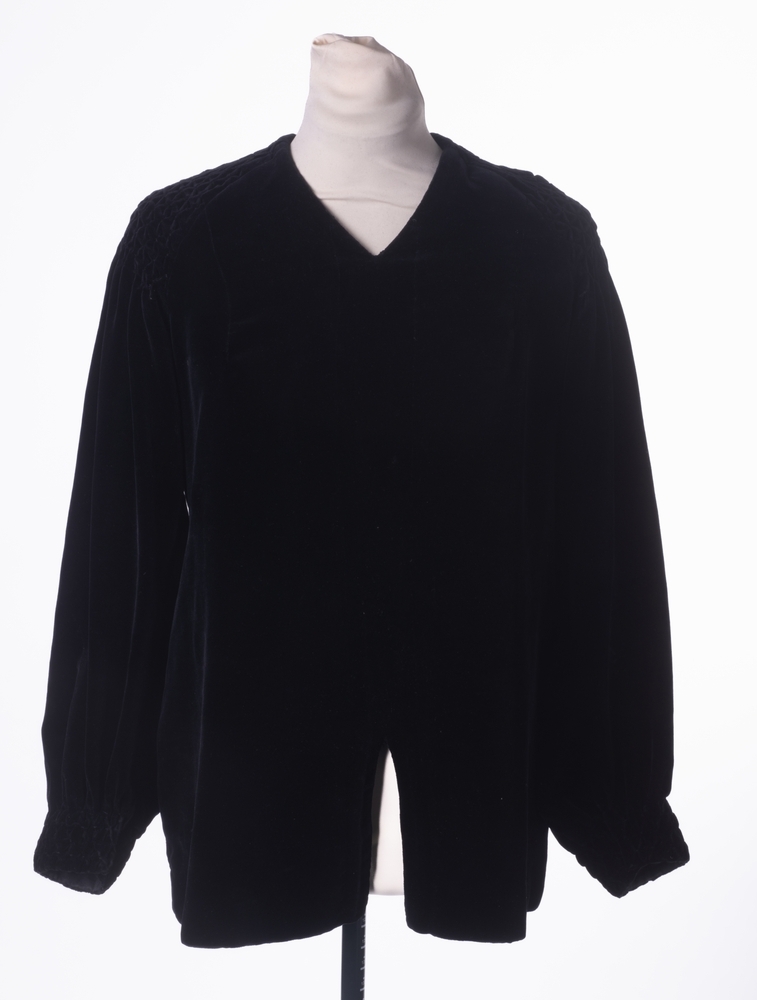 Hes van zwart fluweel