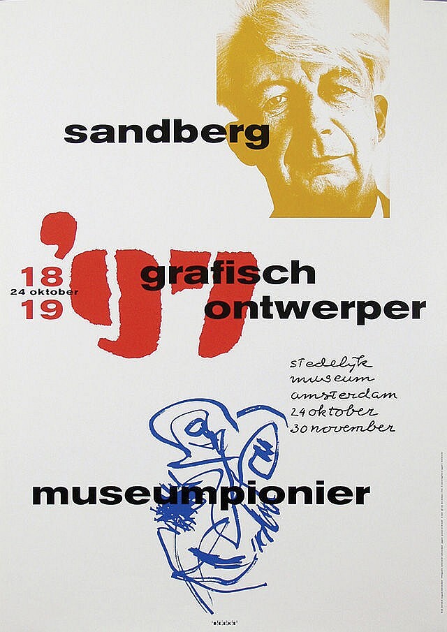 Sandberg grafisch ontwerper museumpionier