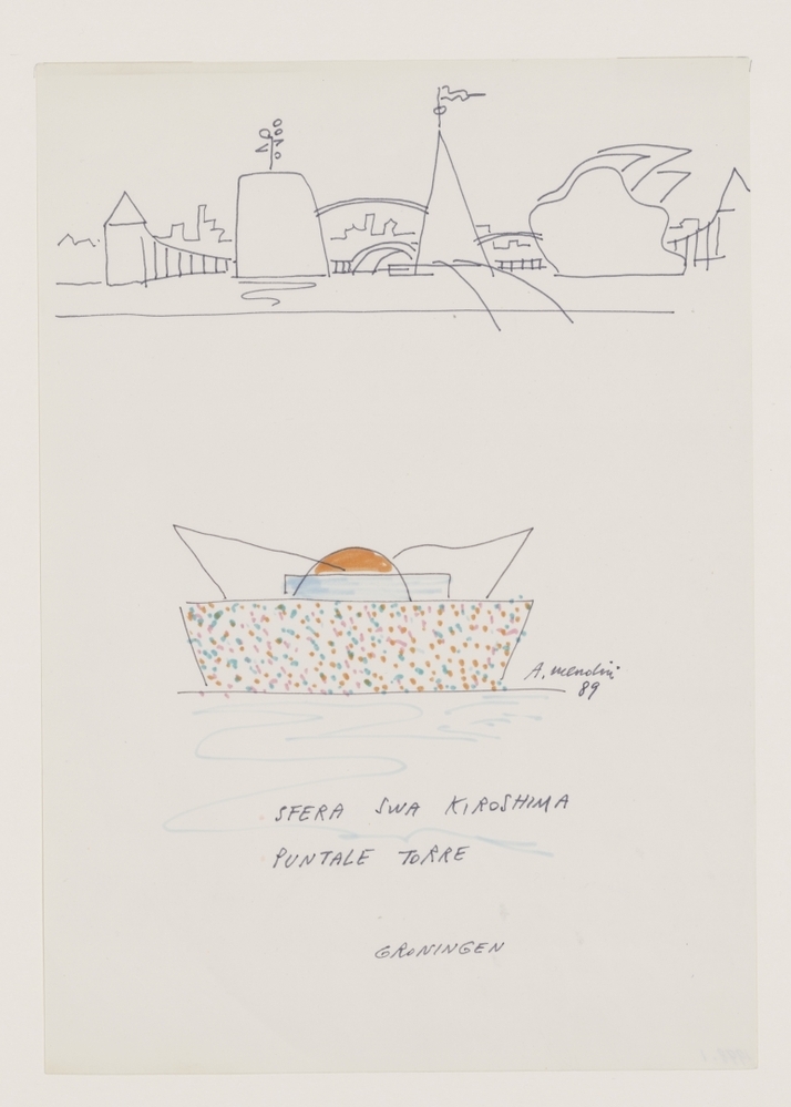 Het nieuwe Groninger Museum gebouw (voorstudie)