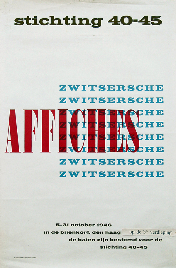 Zwitsersche affiches