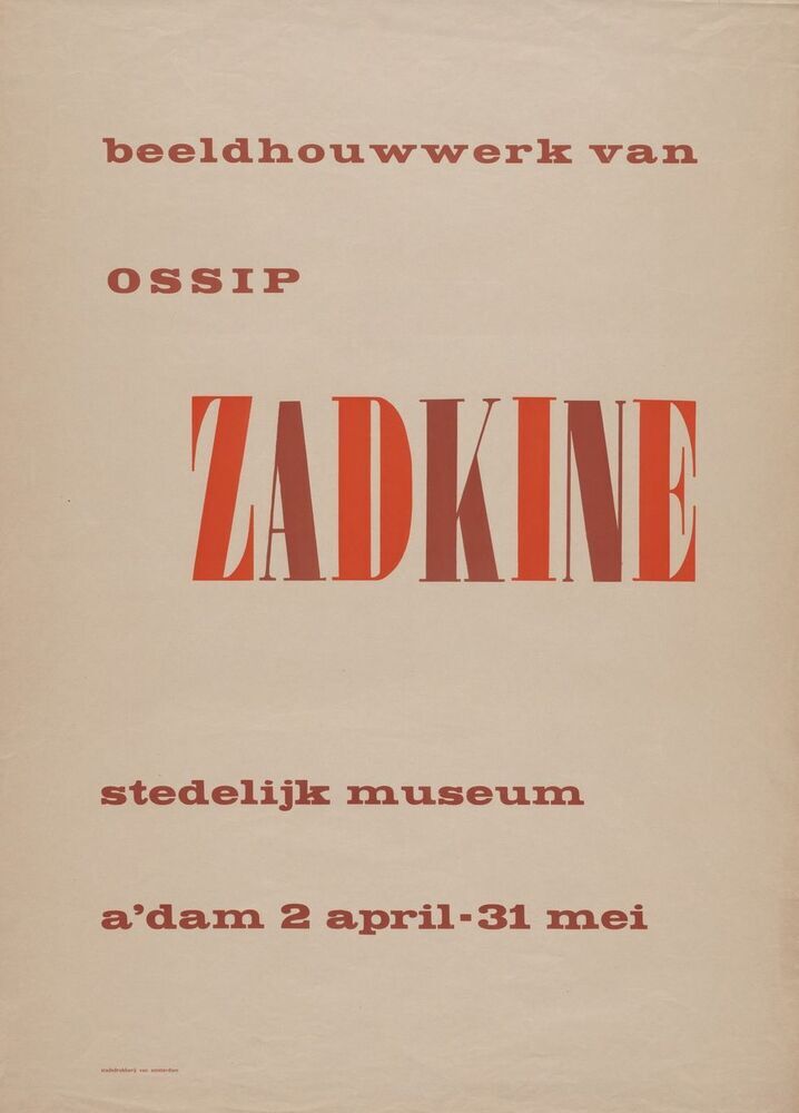 Beeldhouwwerk van Ossip Zadkine