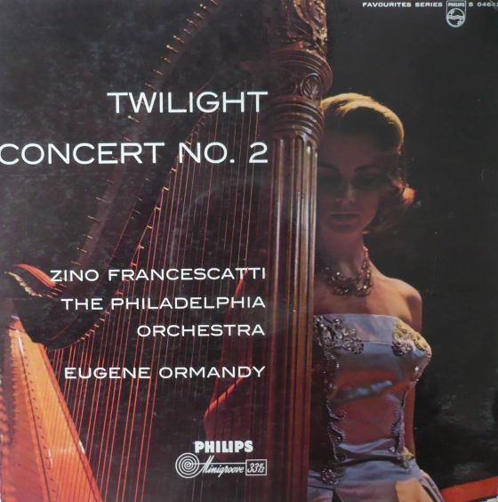Platenhoes voor Philips favourites series: Twilight Concert no. 2
