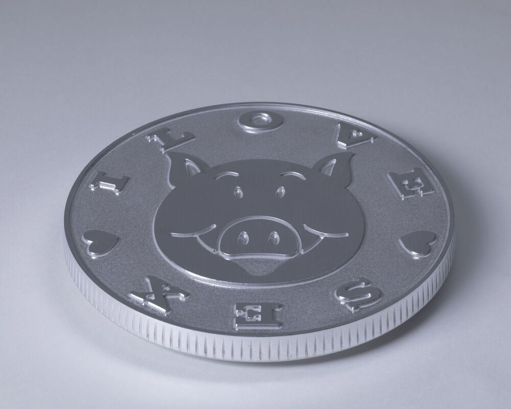 Onderzetter "Coins 'I love Sex" (SG06 LS)