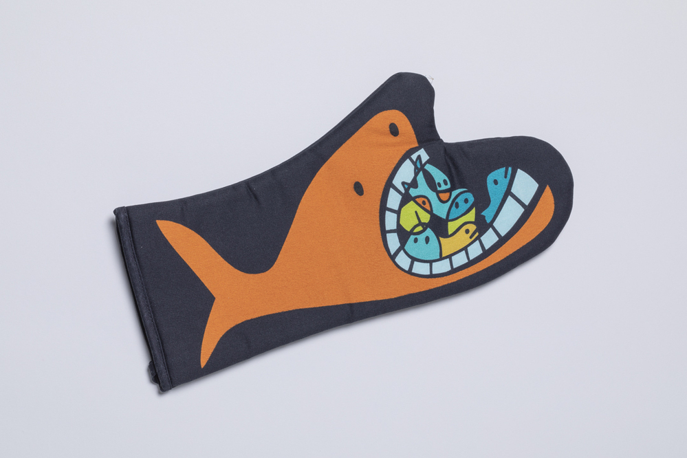 Ovenwant "Planeta vivo" (uit de serie: Comix in the kitchen) (TE3 3)