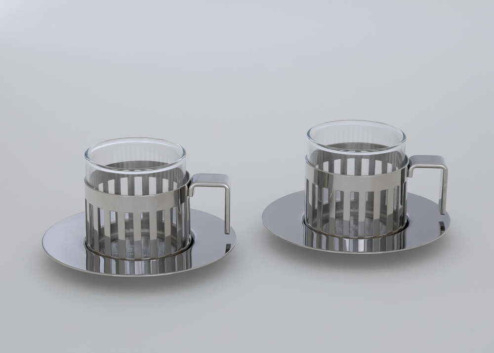 Set van espressokoppen en schotels (ARDT SET)