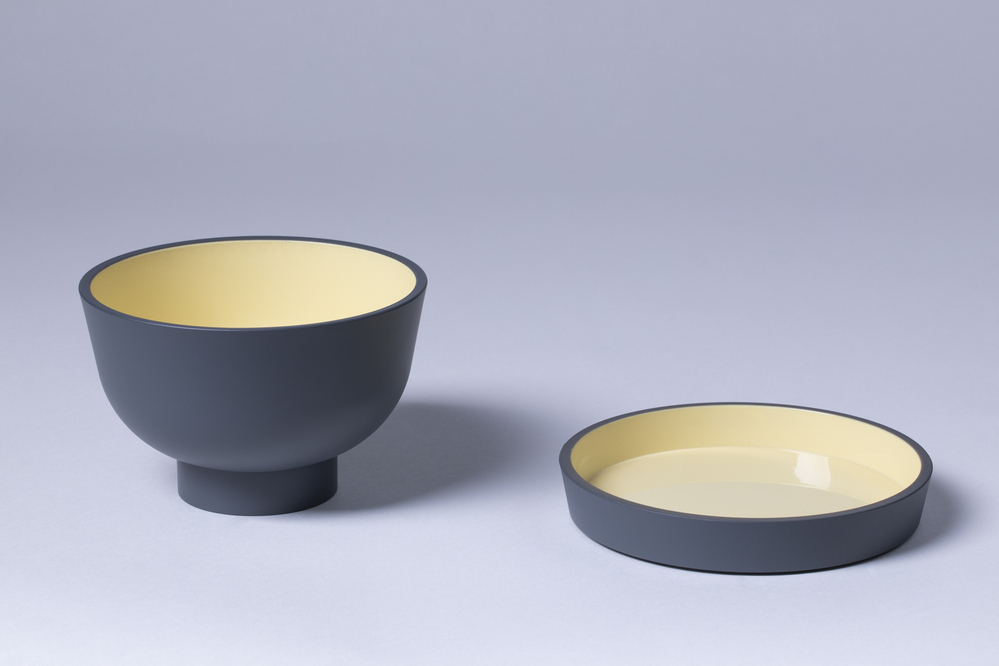 Kom met deksel "Boaat 1" (PS14 WI)