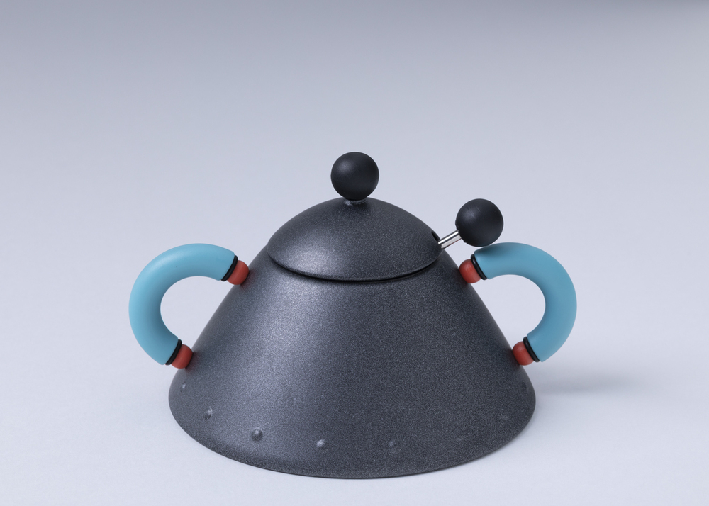 Suikerpot met lepeltje  (B 9097)