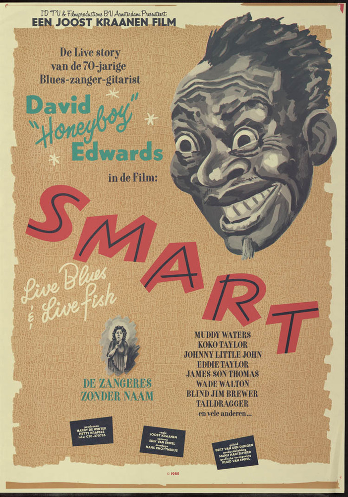 De live story van de 70-jarige Blues-zanger-gitarist David "Honeyboy" Edwards in de film: Smart