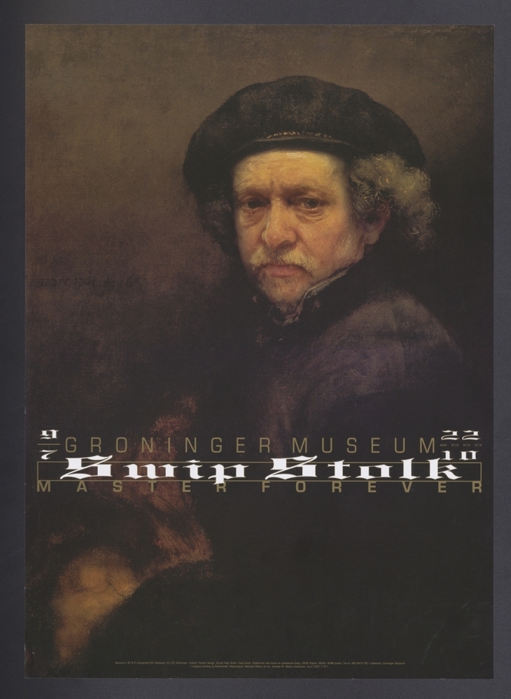 Tentoonstelling in Groninger Museum 9-7 t/m 22-10-2000: Swip Stolk, master forever