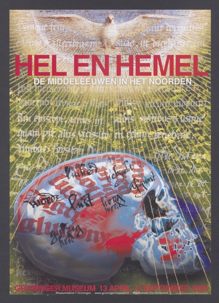 Tentoonstelling in Groninger Museum 13-4 t/m 2-9-2001 : Hel en hemel, de middeleeuwen in het Noorden