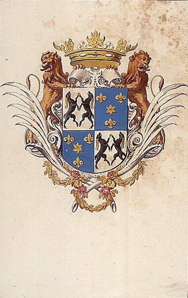 Wapen met vier kwartieren Coenders en Alberda