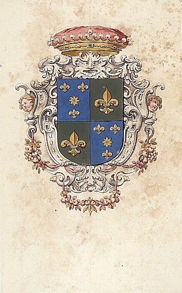 Wapen van Vrouw Geertruida Alberda van Middelstum Toornwerd Westerwijtwert en Roodeschoele A 1660