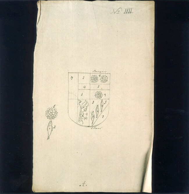 Voorstudie van: Wapen: Tamminga, Rengers, Beninga, Clant