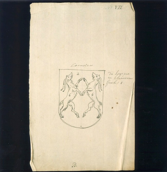 Voorstudie van: Wapen: Coenders
