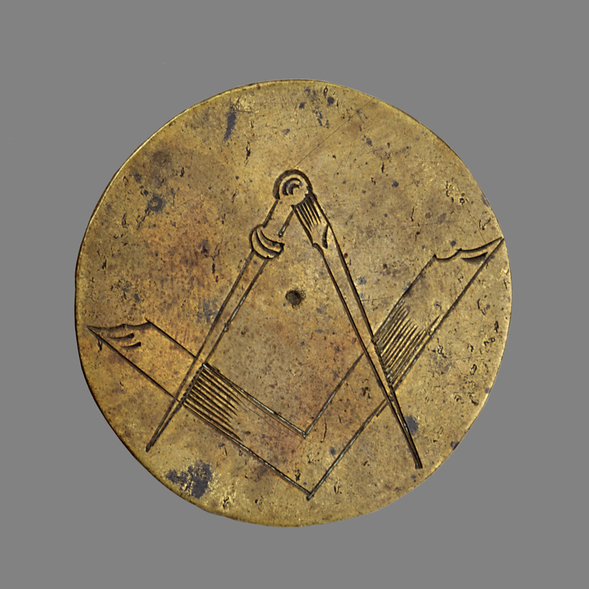 Gildepenning van het timmerliedengilde Groningen