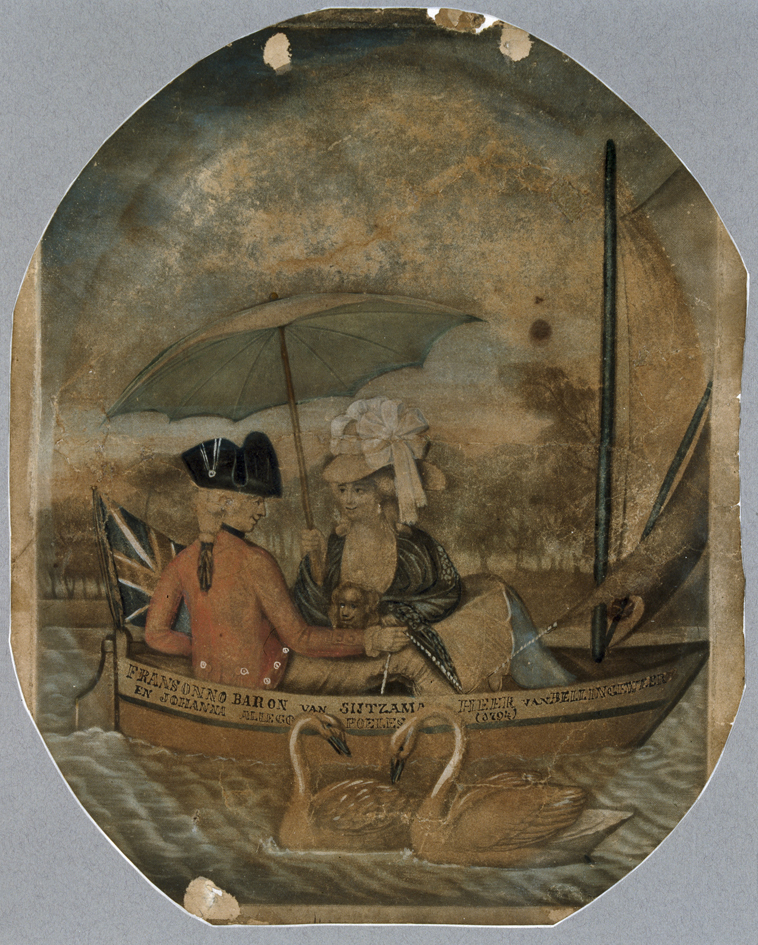 Frans Onno Baron van Sijtzama Heer van Bellingeweer en Johanna Allegonda Poeles [Polens]