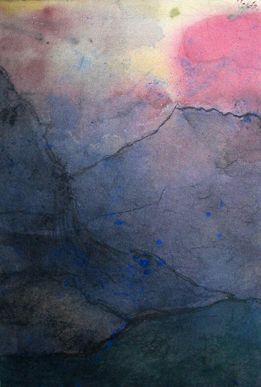 Im Gebirge. "Die Berge kehren heim"