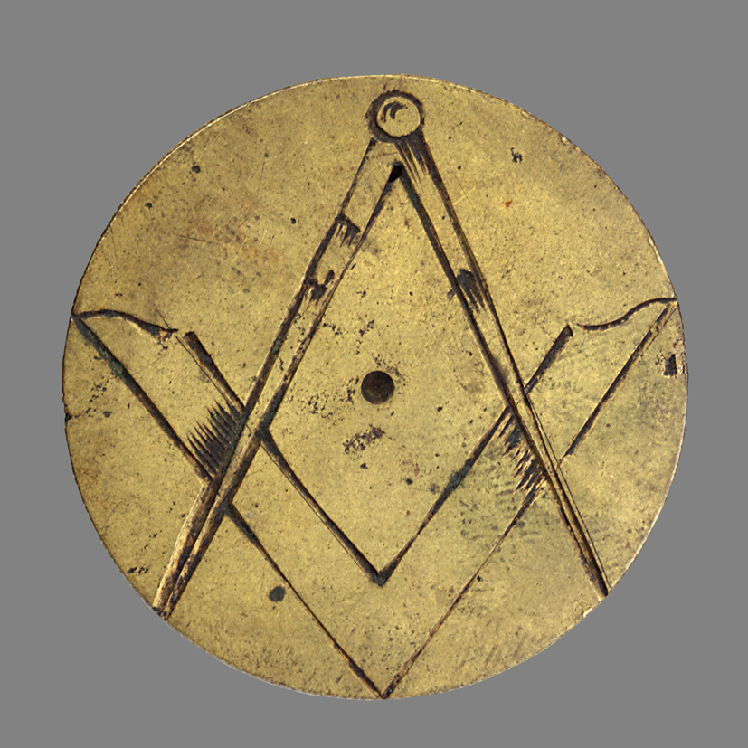 Gildepenning van de timmerlieden in Groningen