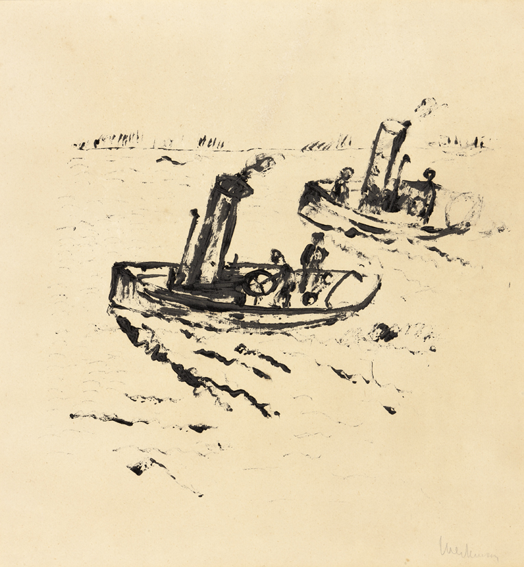 Twee sleepbootjes (T-48)