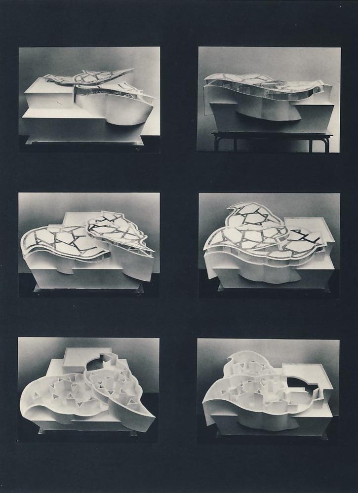 Groninger Museum met het niet uitgevoerde Stella-paviljoen