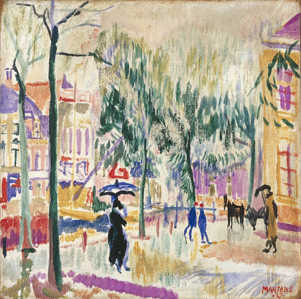 VERVALLEN Kattendiep in de regen