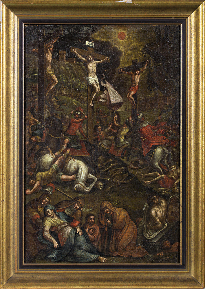 De gebeurtenissen op het moment van Christus' overlijden