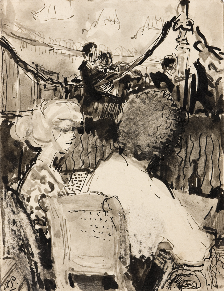 Toehoorders bij een muziekuitvoering