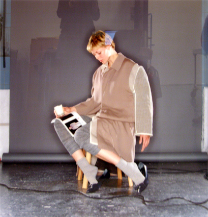 Viviane (1), collection Comme des Garcons, autumn/winter 1998/1999