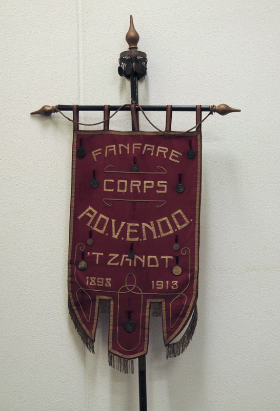 Vaandel van het Fanfarecorps ADVENDO, 't Zandt, 1898-1913