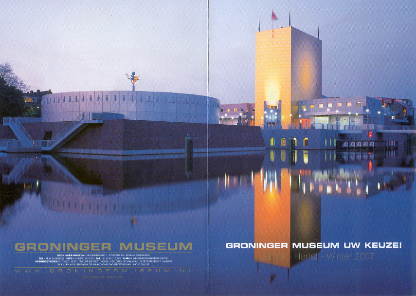 Folder: Groninger Museum uw keuze, zomer-herfst-winter 2007