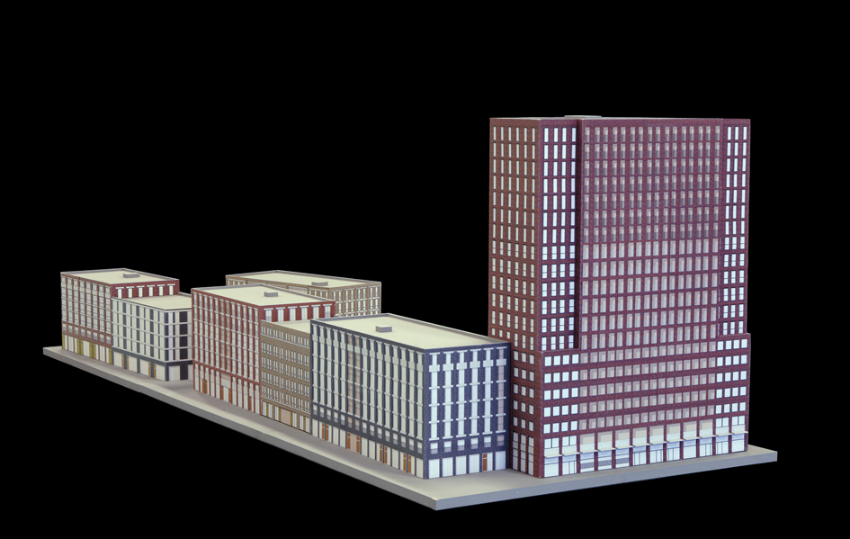 Maquette Jatopa complex, Amsterdam
