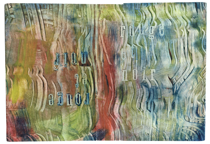 Boekomslag 'Le Rouge et noir' (G-132)