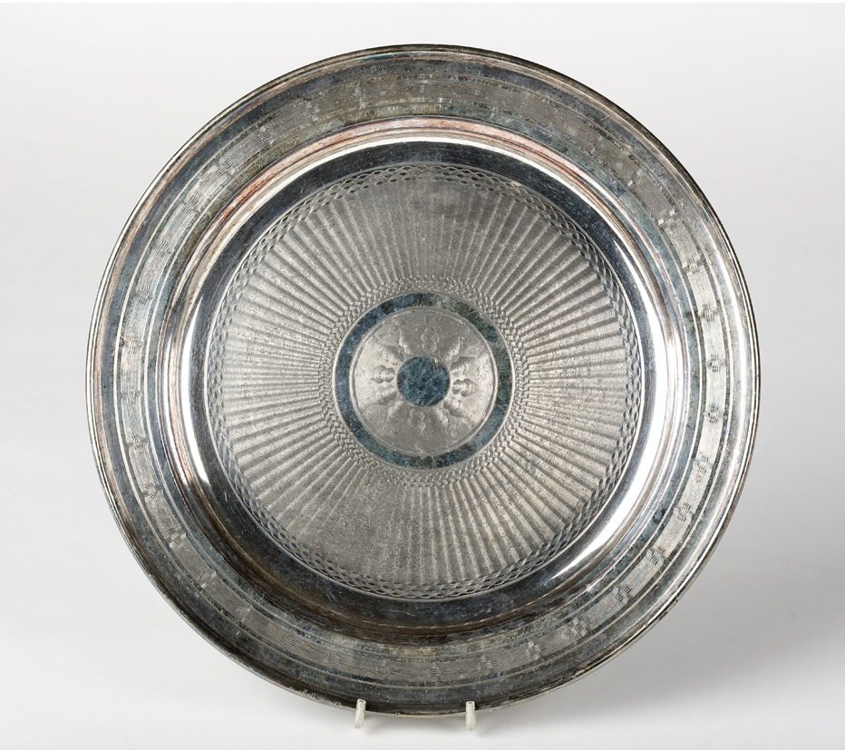 Avondmaalschaal (uit de kerk: Hornhuizen)