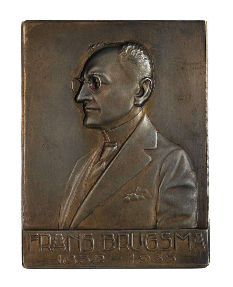 Legpenning Frans Brugsma (1852-1935)