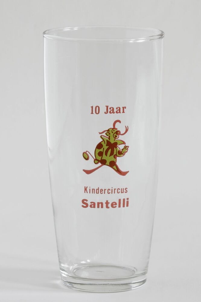 Glas Kindercircus Santelli 10 jaar