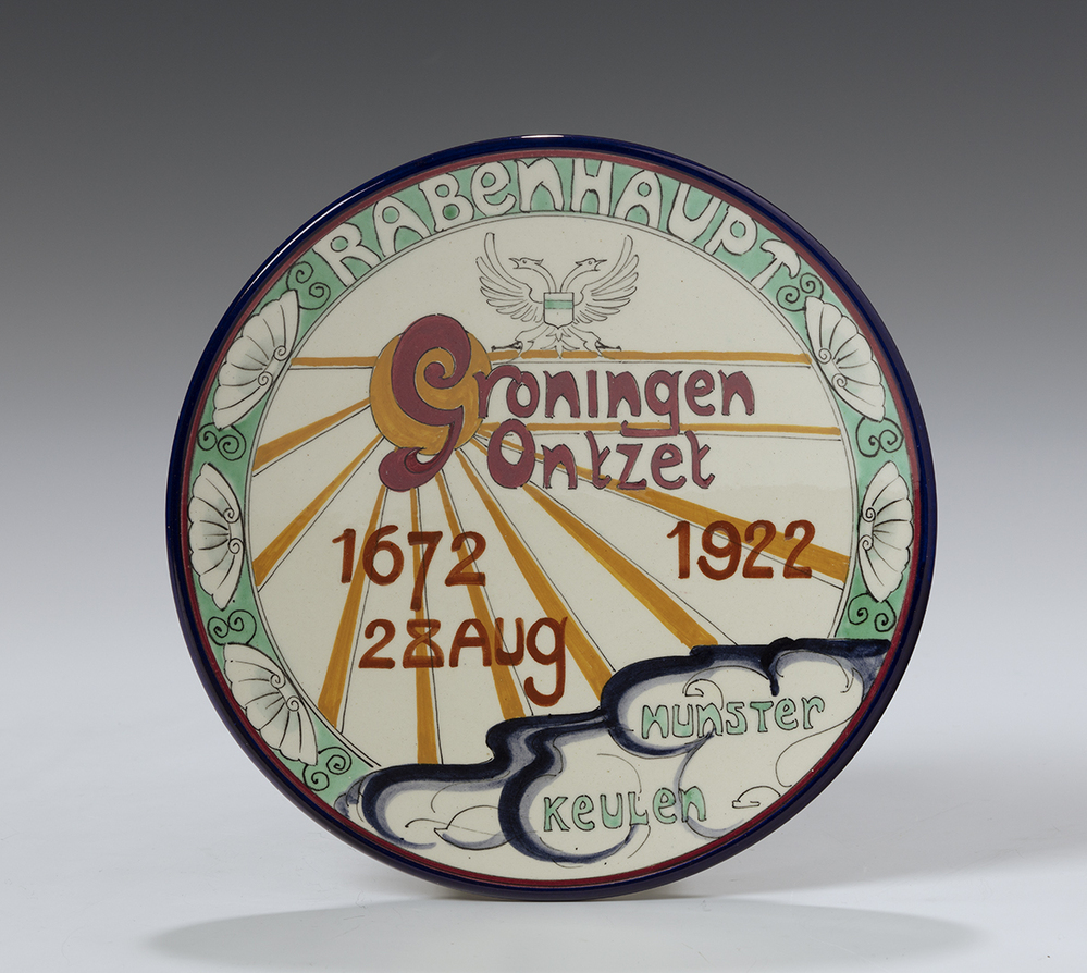 Herinneringsbord: Groningen Ontzet 28 aug. 1672 - 1922