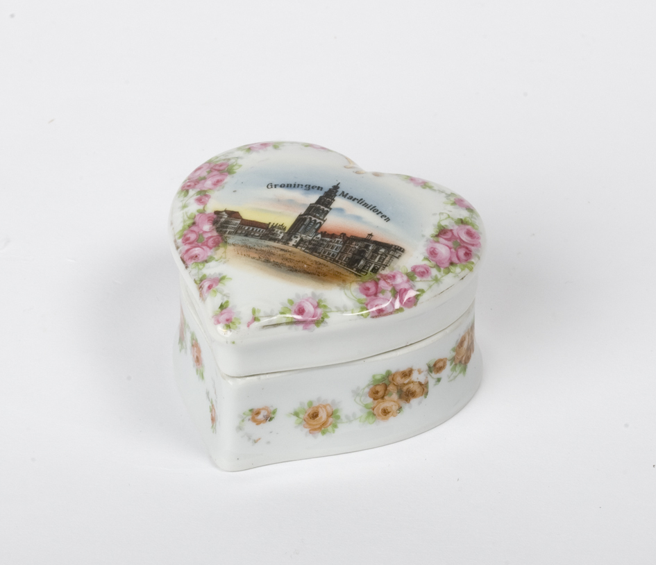 Dekseldoosje met afbeelding Martinitoren