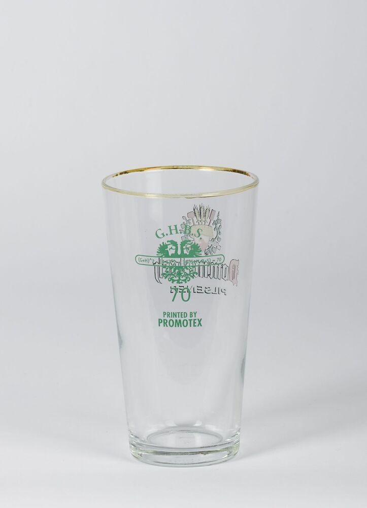 Glas GHBS Groningen 70 jaar