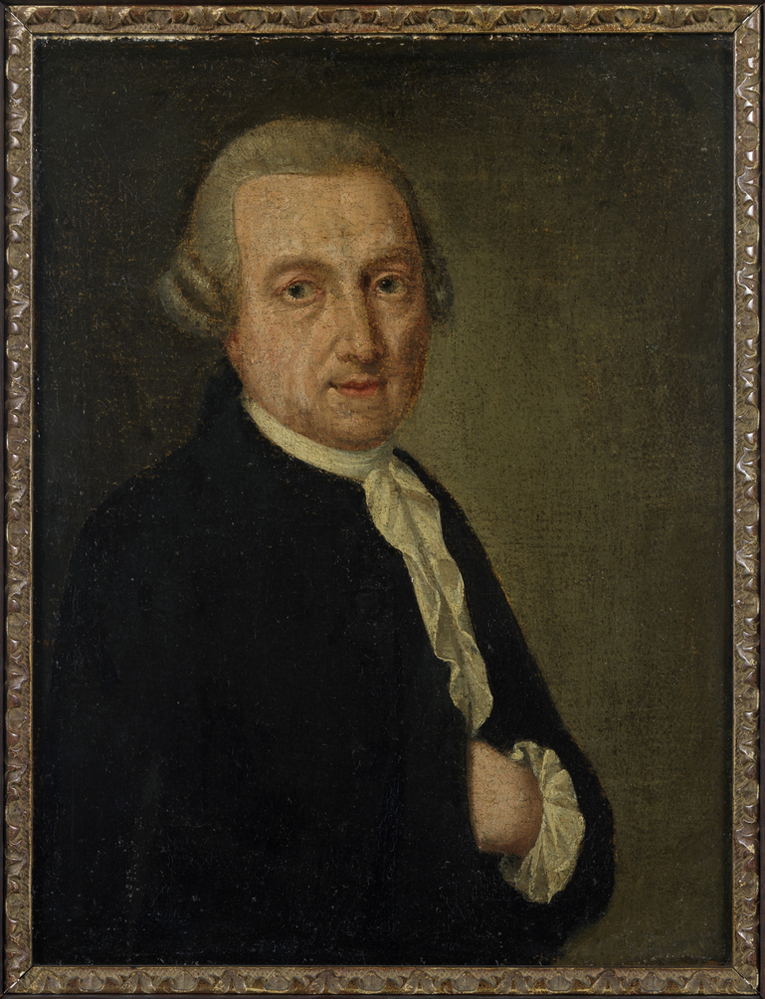 Zelfportret van Hermannus Fridericus Carolus de Hosson