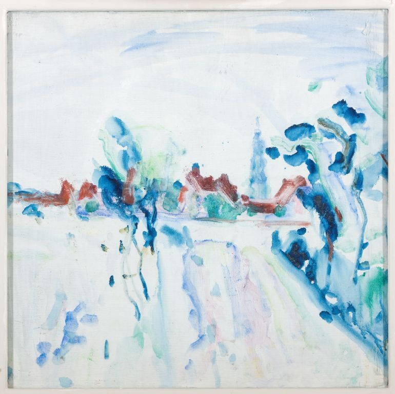 Elzenboompjes, huizen en Martinitoren