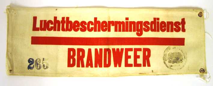 Mouwband Luchtbeschermingsdienst Brandweer [Groningen]