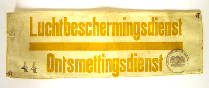 Mouwband Luchtbeschermingsdienst Ontsmettingsdienst [Groningen]