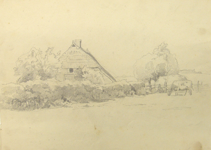 Studie van een landchap